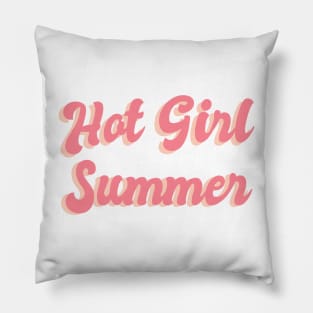 Hot Girl Summer Pillow