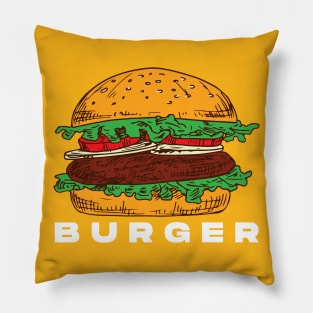 Burger Pillow