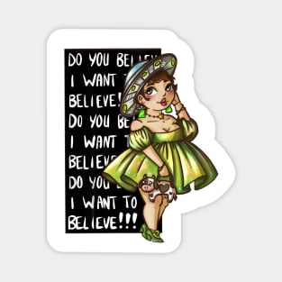 UFO Believer Magnet