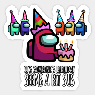 Among Us Gifts Stickers Teepublic
