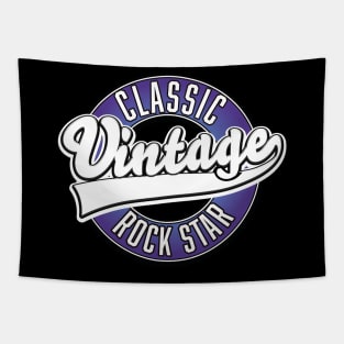 Classic Rock star logo Tapestry