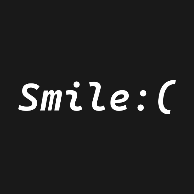 Smile :( by Oranges