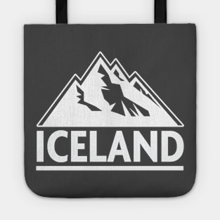 Iceland Mountain T-shirt Tote