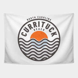 Currituck Beach, NC Summertime Vacationing Sunrise Waves Tapestry