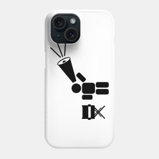 Movie director abstract icon Phone Case