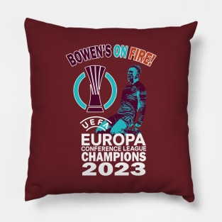 Cockney Euro Champions 2 - BOWEN'S ON FIRE! Pillow