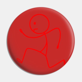 Stickman Red Pin