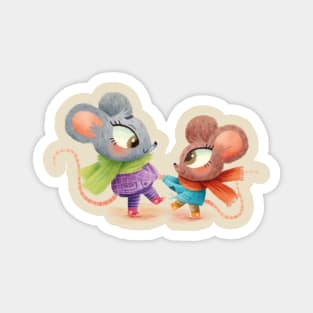 Dancing Mice Magnet