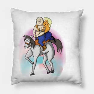 Partners In Crime Pillow