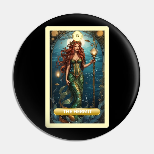 The Hermit Tarot Card from The Mermaid Deck. Pin by MGRCLimon