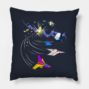 Galactic Teamwork Pillow