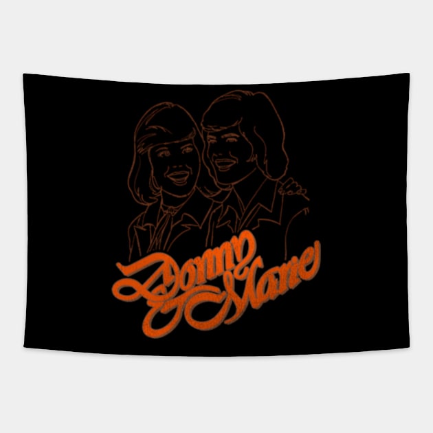 Donny And Marie Tapestry by dany artist