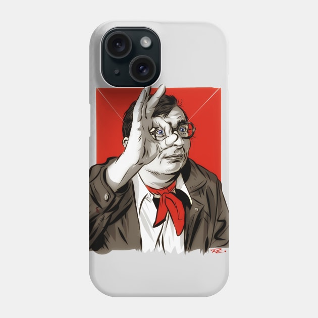 Claude Chabrol - An illustration by Paul Cemmick Phone Case by PLAYDIGITAL2020