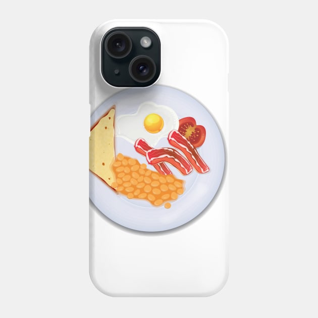 English Breakfast Phone Case by nickemporium1