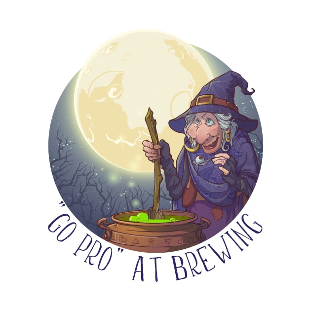 "Go Pro at Brewing!" Halloween art by AntonVTokarev