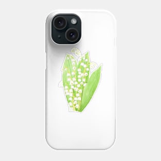 white lily in the valley 2020 Phone Case