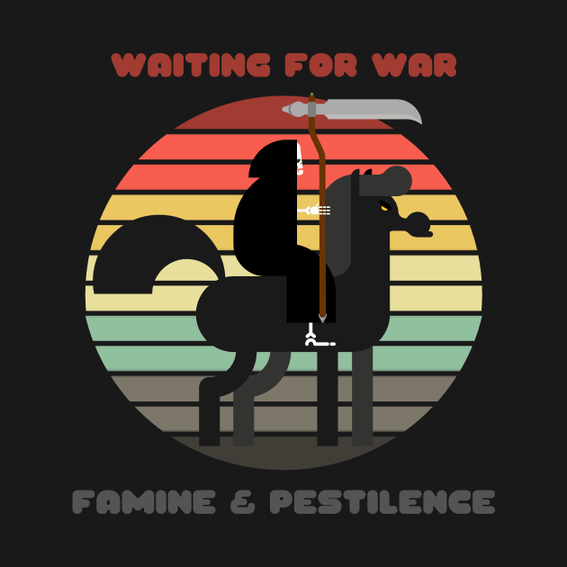 Sunset Death / Waiting for War, Famine, and Pestilence by nathalieaynie