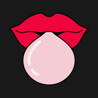 BUBBLE GUM LIPS T-Shirt