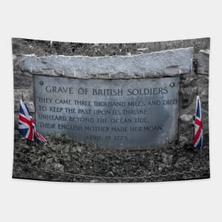 Grave Of British Soldiers 2 Tapestry