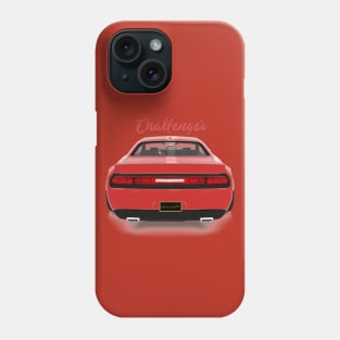 Challenger Drift Red Back Phone Case