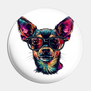 Chihuahua-chic Pin