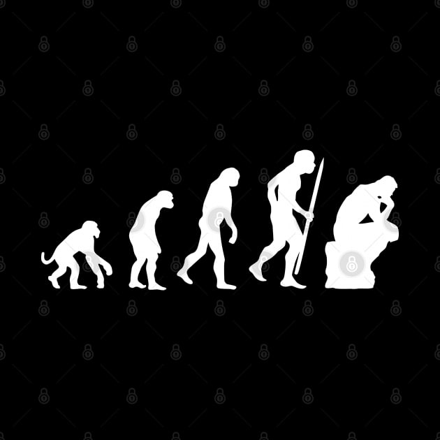 Evolution of the thinker philosophy, philosopher by LaundryFactory