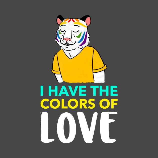 Colors of love by Celebrate your pride