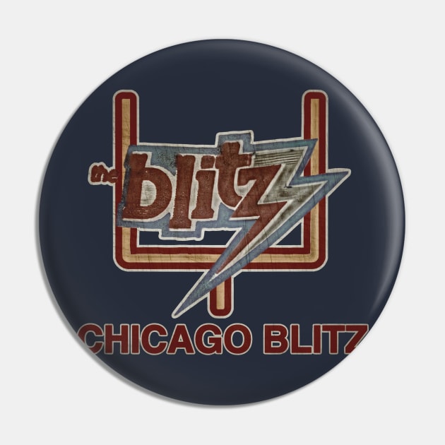 Chicago Blitz Football Pin by Kitta’s Shop