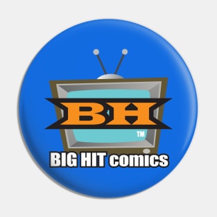 Big Hit Comics Logo Pin