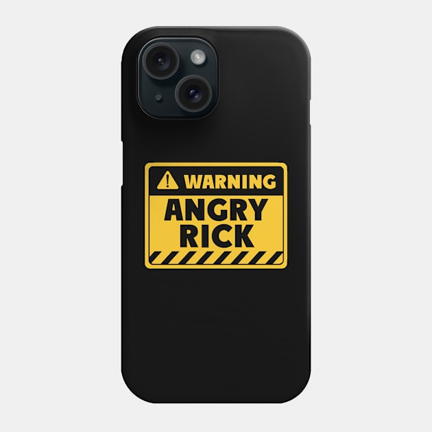 Angry Rick Phone Case by EriEri