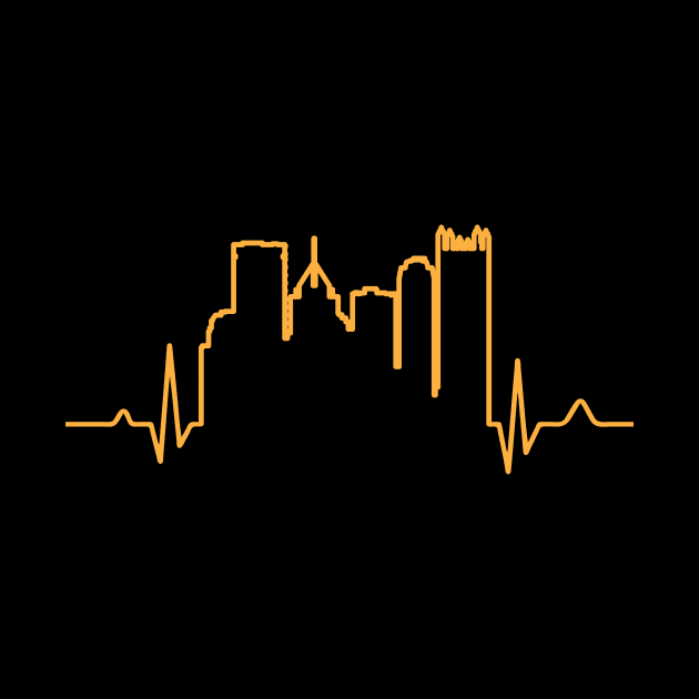 PITTSBURGH HEARTBEAT by OldSkoolDesign