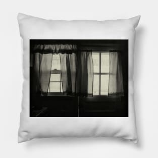 window in winter Pillow