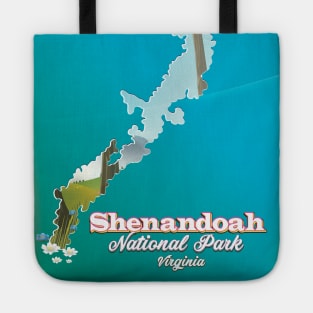 Shenandoah National Park map Tote