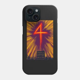 "4"  --  oils in ProCreate Phone Case