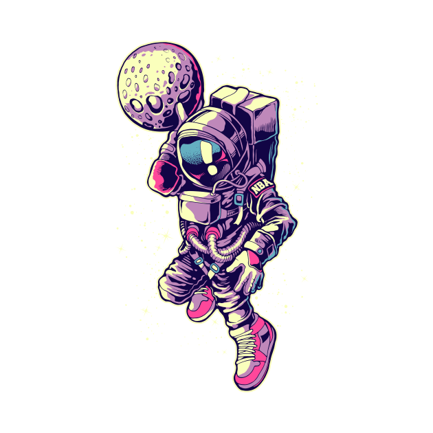 Astronaut Dunk by yogaswara