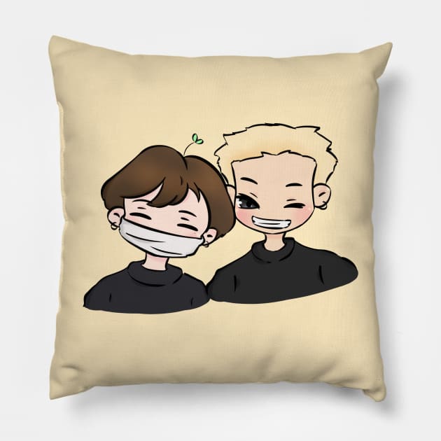 NAMJIN Pillow by aextheticxtrash