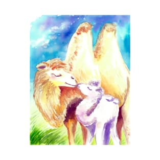 Mother and baby Camel T-Shirt