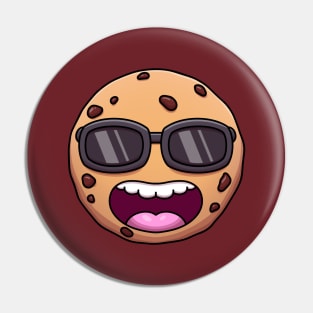 Cool Chocolate Chip Cookie Pin