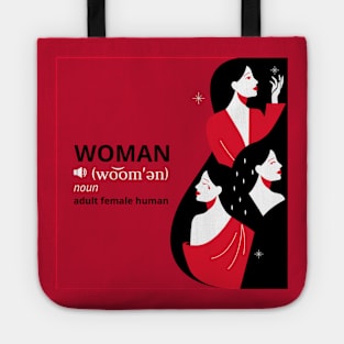 Woman Noun Adult Female Human Tote