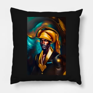 Lovely ebony boy Pillow