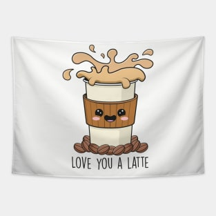 Love you a Latte Tapestry