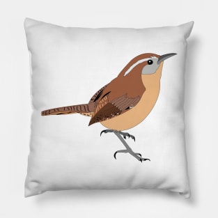 Carolina Wren Pillow