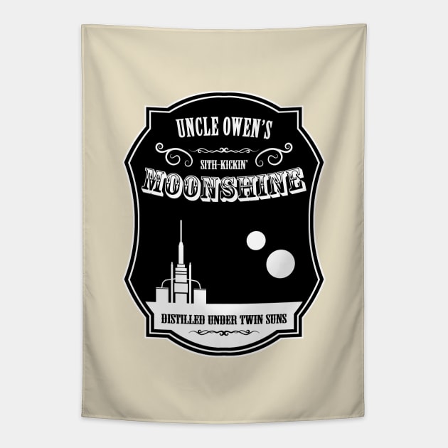 Uncle Owen's Moonshine Tapestry by GloopTrekker