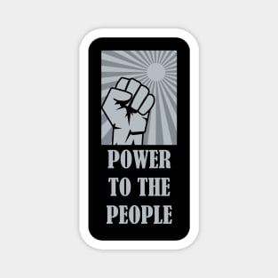 Power To The People Magnet