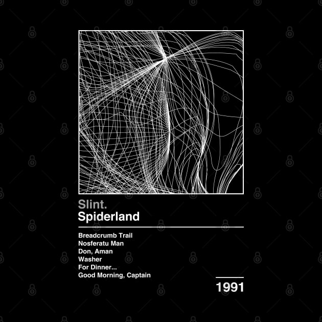 Spiderland / Minimalist Graphic Design Poster Tribute by saudade