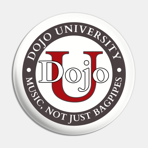 Dojo University – Dark Roundel Pin by pipersdojo