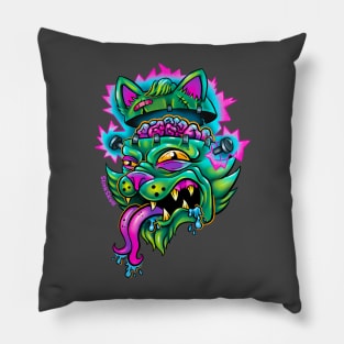 Frankenstein cat Pillow