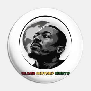 Black History Month A Black History Month Celebration Design Pin