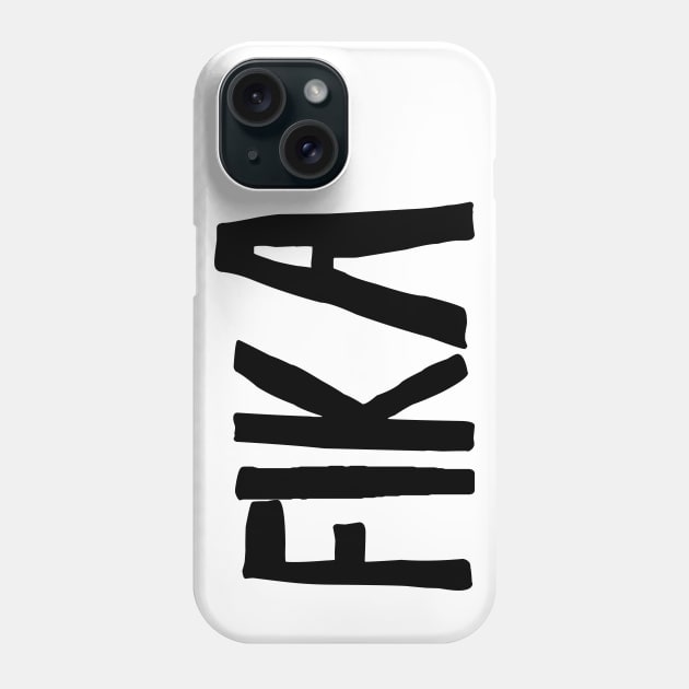 Fika Sweden swedish coffee break Phone Case by 66LatitudeNorth