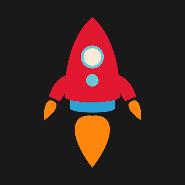 Cartoon Rocket by Alvd Design